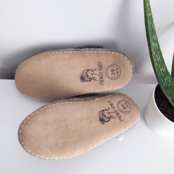 🆕🌿SUNDANCE BOHO WOOL SLIPPERS🌿 - Picture 6 of 8